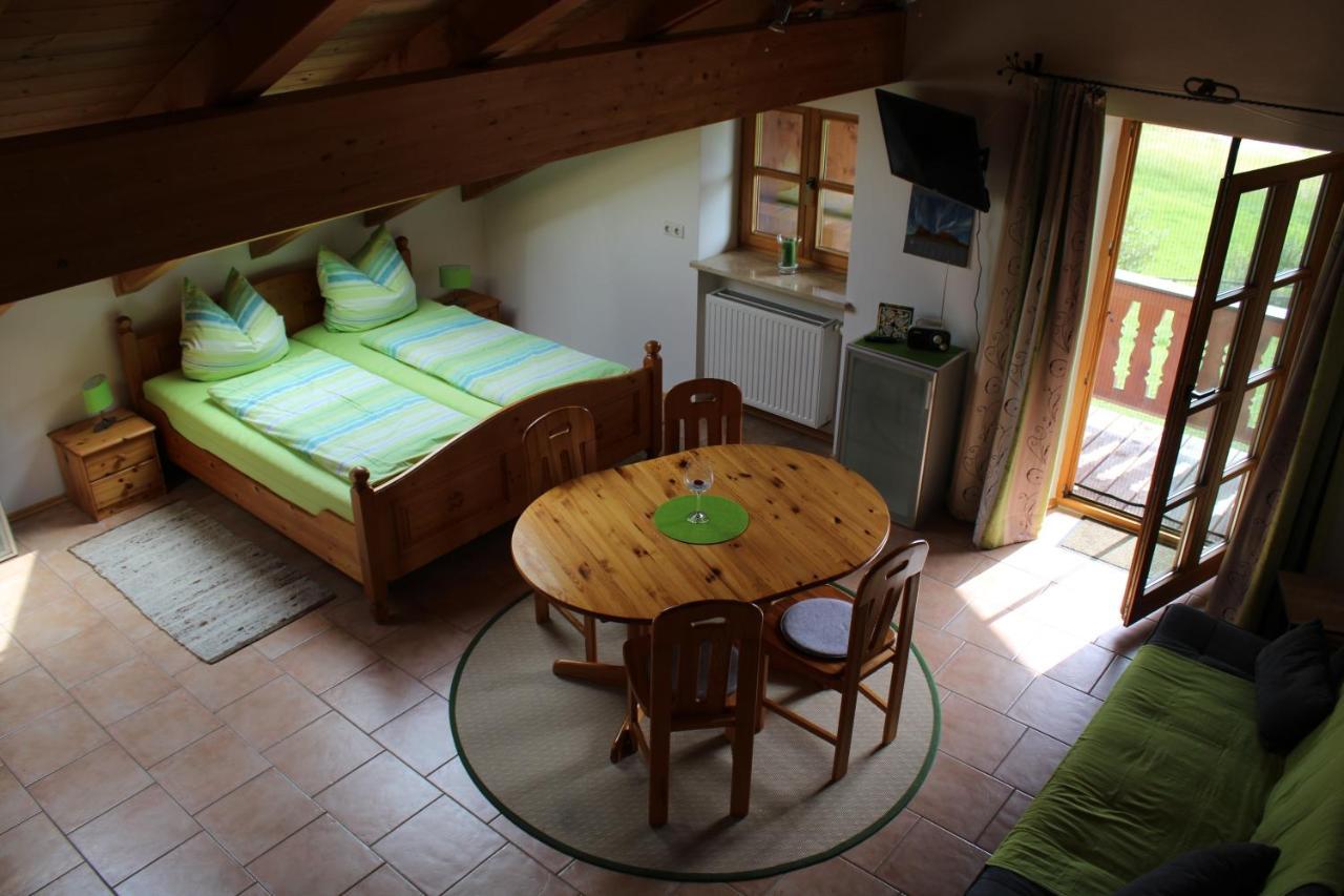Apartament Biohof Babel Sachsenkam Zewnętrze zdjęcie